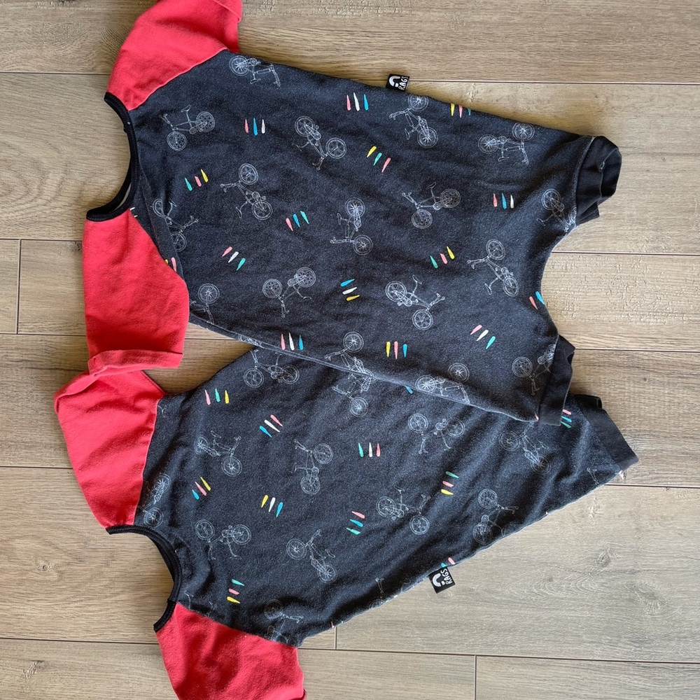 Rags Bicycle rompers 18-24m
